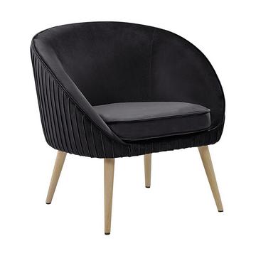 Fauteuil en Velours Moderne TROMSO