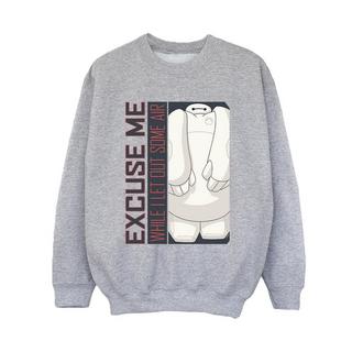 Disney  Big Hero 6 Excuse Me Some Air Sweatshirt 