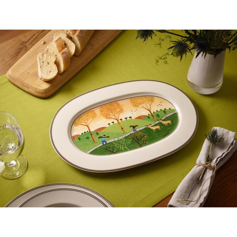 Villeroy&Boch Platte oval Design Naif  