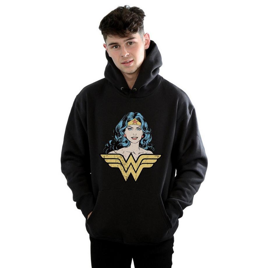 DC COMICS Wonder Woman Logo Sweat à Capuche  