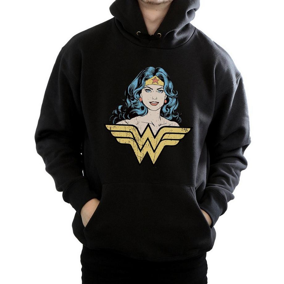 DC COMICS Wonder Woman Logo Sweat à Capuche  