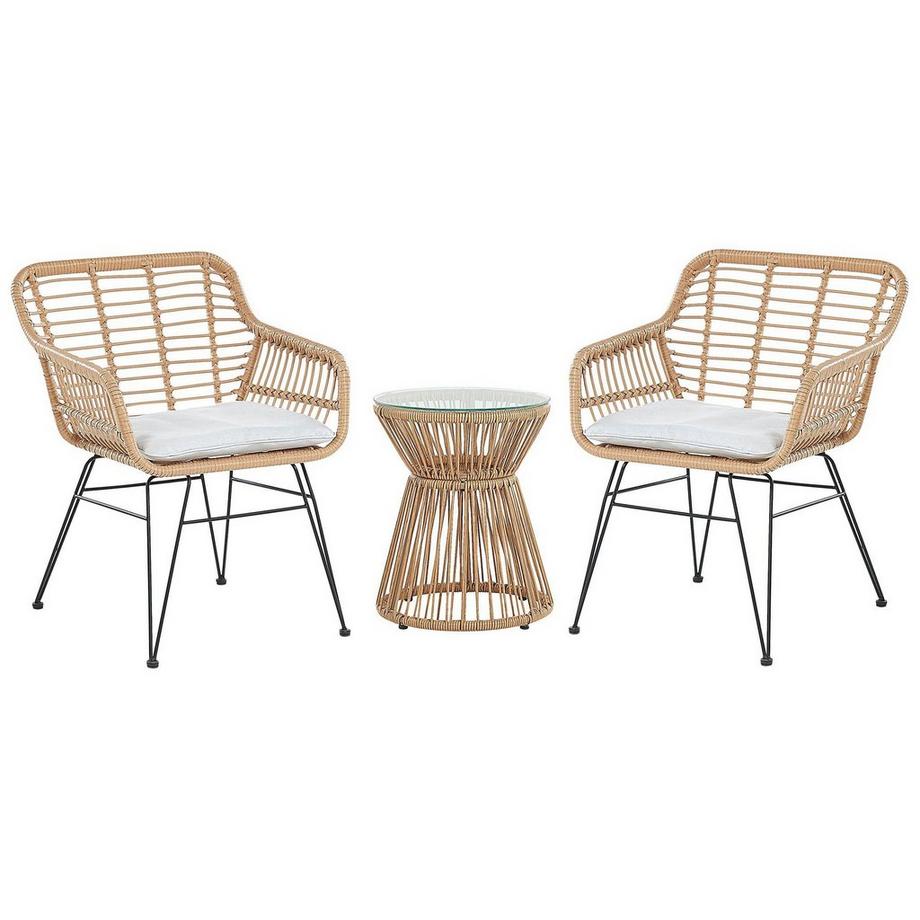 Ensemble bistrot en Polyrotin  TRESTINA