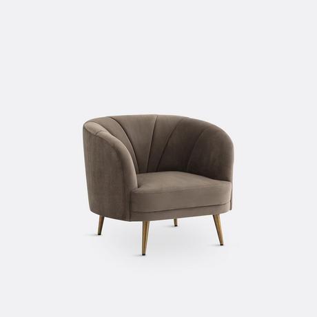 La Redoute Intérieurs Fauteuil velours  