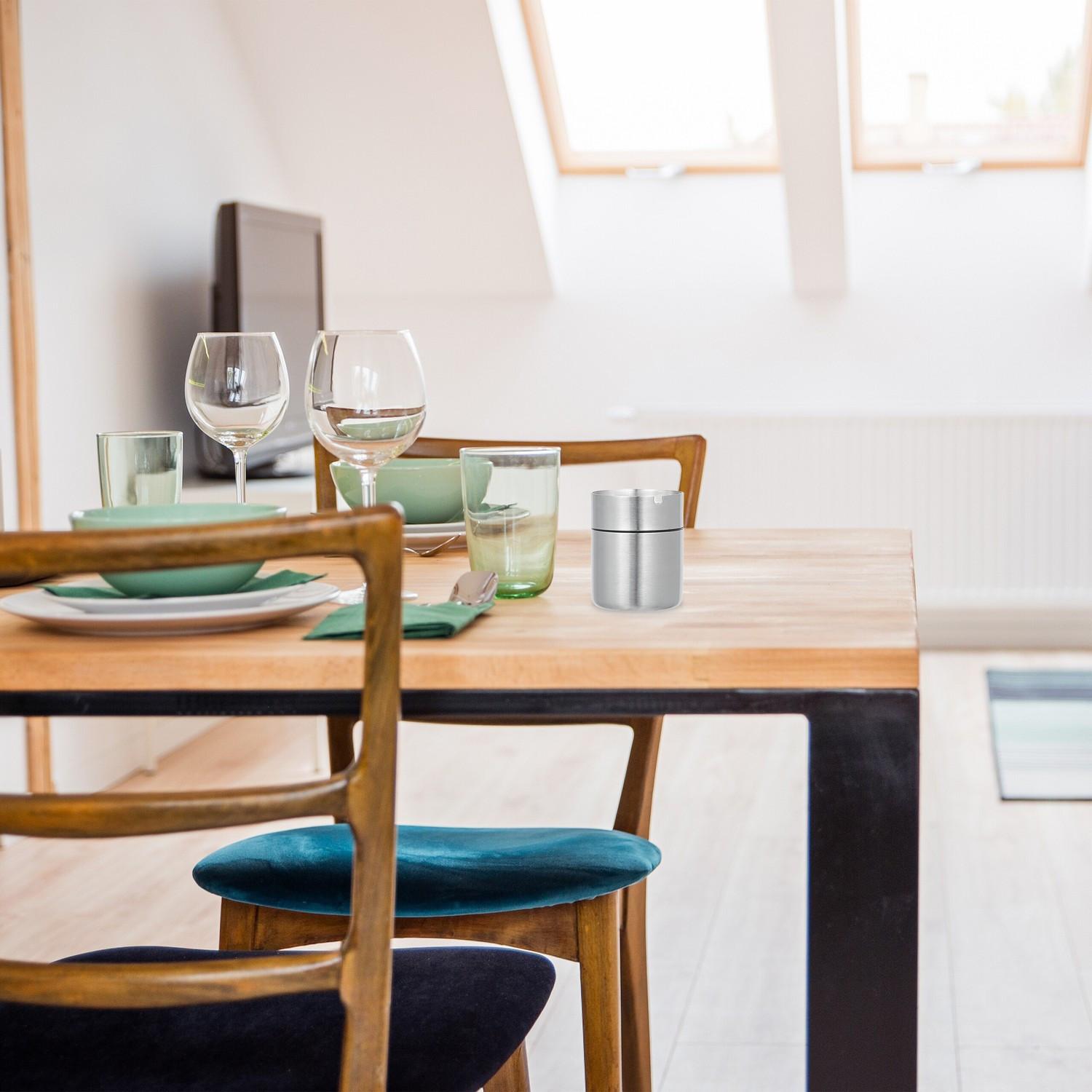 Northix Cendrier avec couvercle  