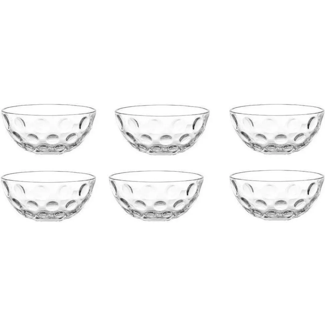 LEONARDO Dessertschale "Cucina Optic 6" 6 Stk. aus Glas