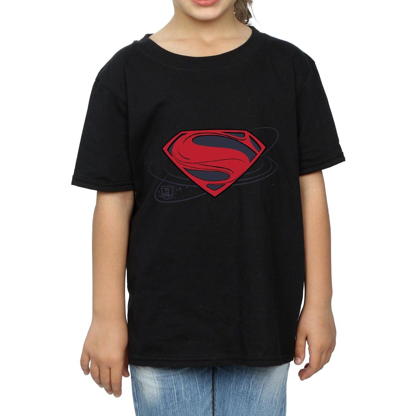 DC COMICS  Tshirt JUSTICE LEAGUE MOVIE SUPERMAN LOGO 