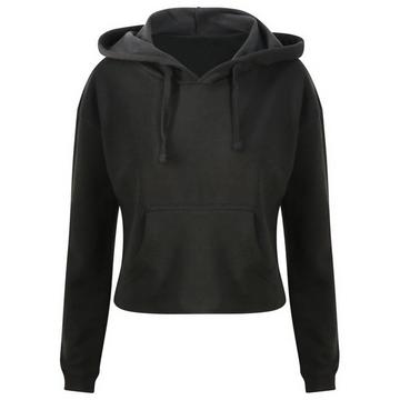 Girlie Kapuzenpullover kurz geschnitten