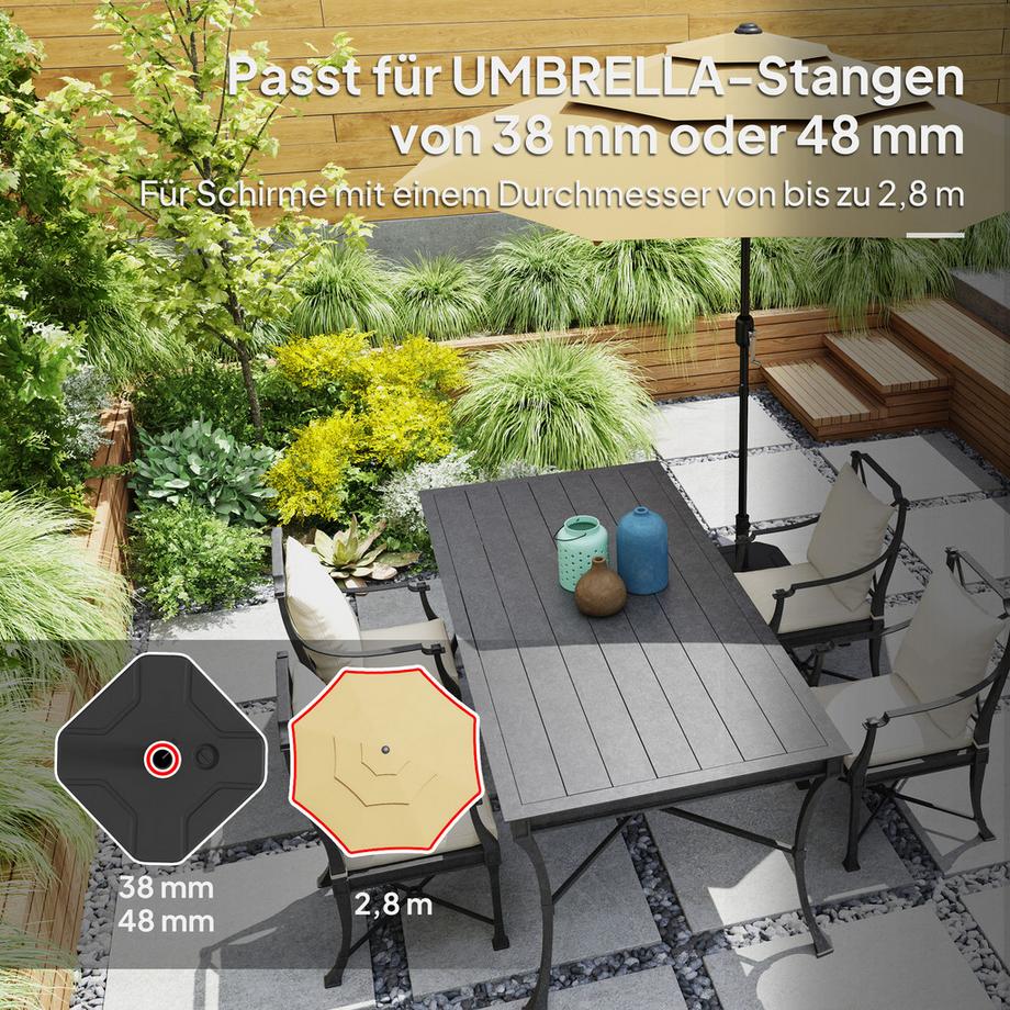 Outsunny Schirmständer  