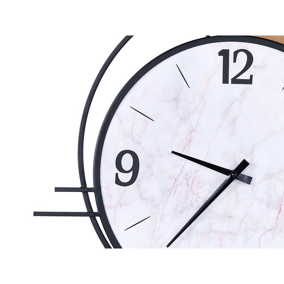 Beliani Horloge murale en MDF Traditionnel TAVEL  