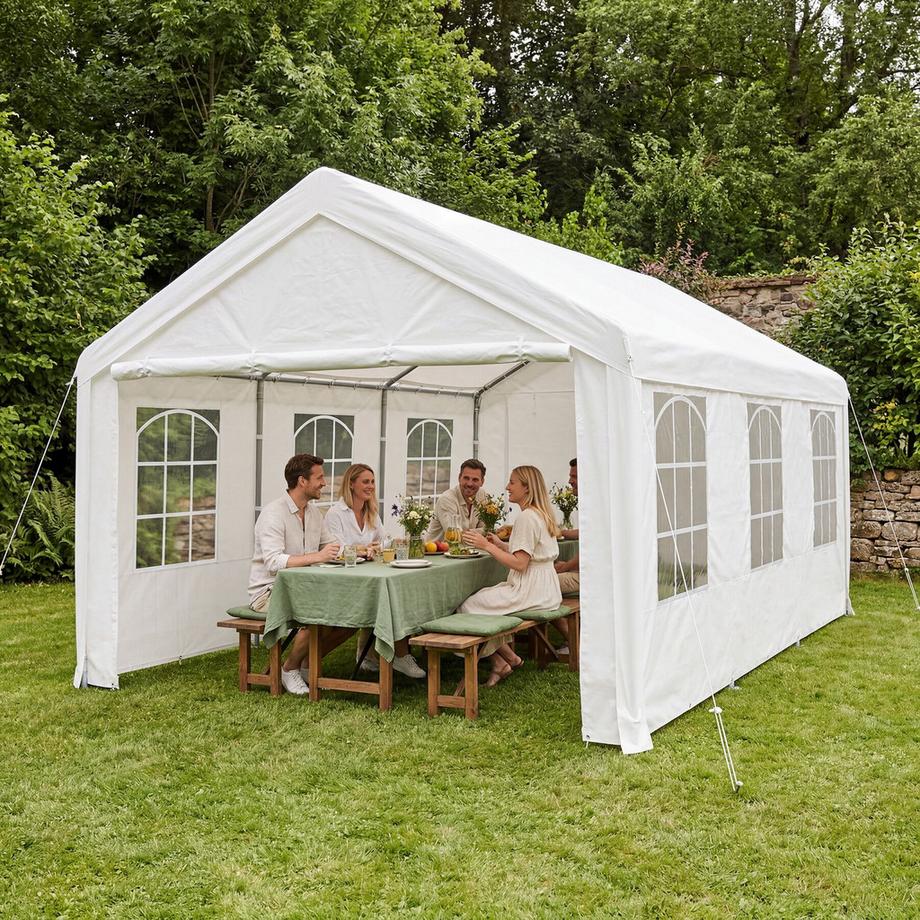 Tectake Gazebo  Jasko  6 x 4 m  