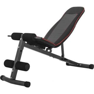 Gorilla Sports  BANC DE MUSCULATION MULTI-POSITIONS EXTRA LARGE ABDOMINAUX | MUSCULATION 