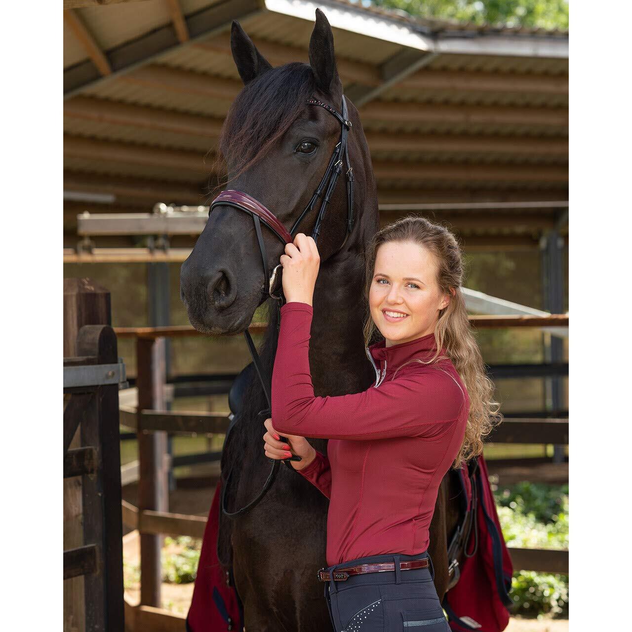 QHP Cintura in vernice con strass  