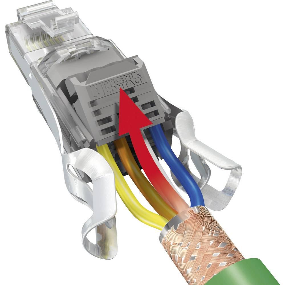 Phoenix Contact  Steckverbinder, IP20 - CAT 6 A 