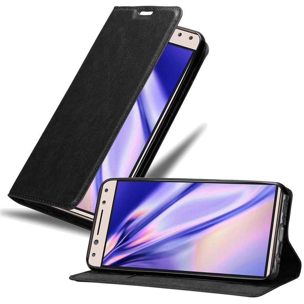 Cadorabo  Housse compatible avec Alcatel 5 - Coque de protection avec fermeture magnétique, fonction de support et compartiment pour carte 