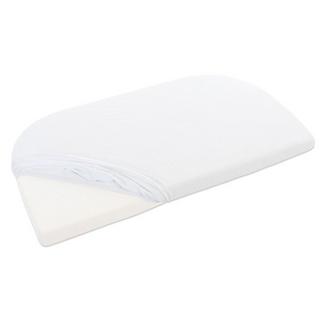 Babybay  Beistellbett  original Ftee Spanntuch weiss 