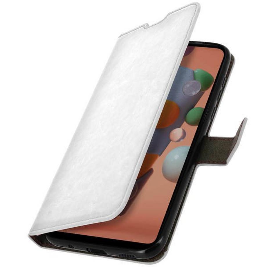 Avizar  Vintage Case Galaxy A11 Weiß 