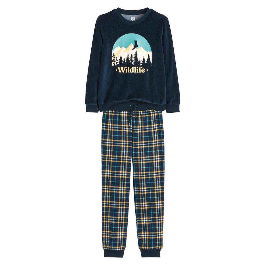 Pyjama aus Samt/Flanell