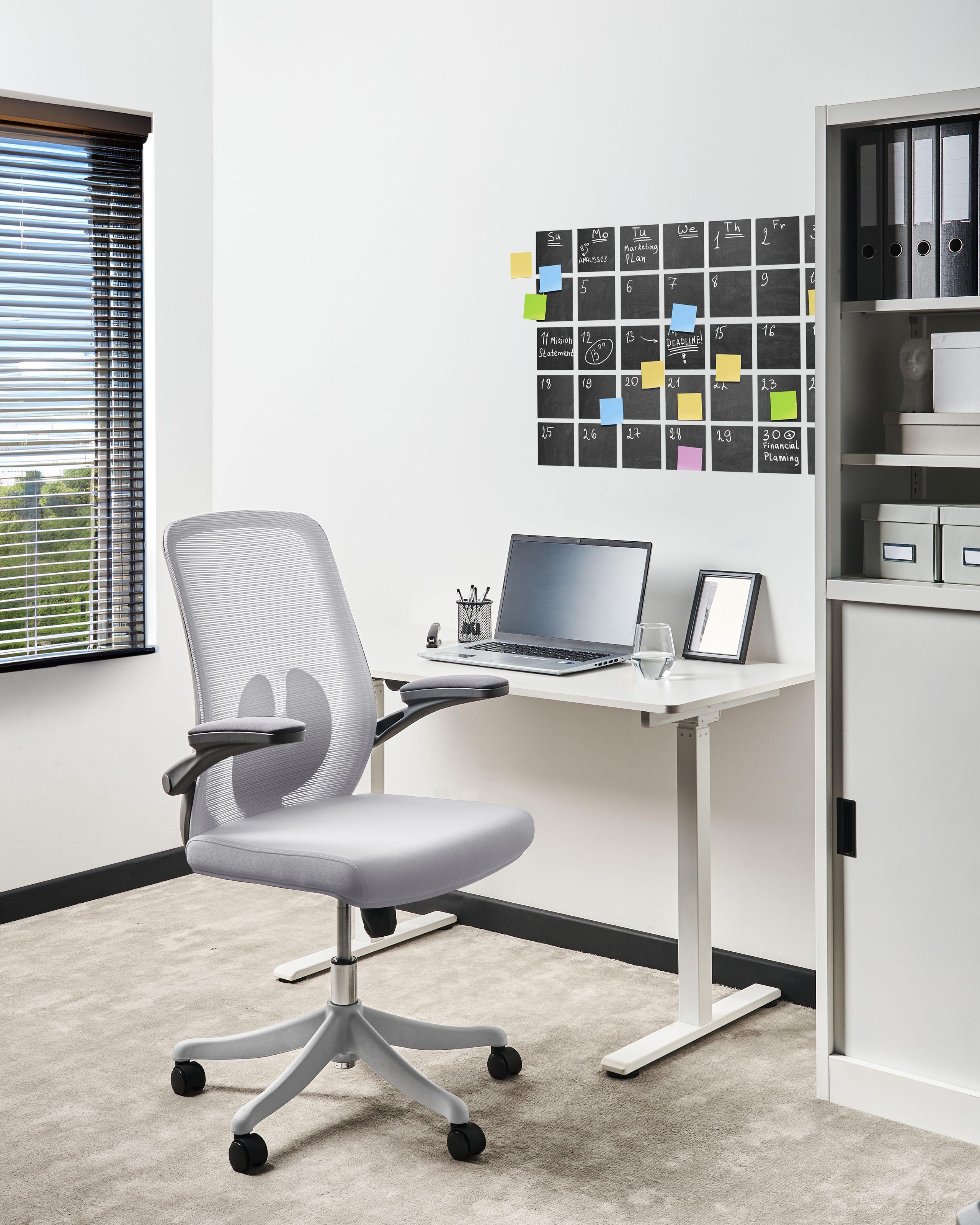 Beliani Chaise de bureau en Tissu maillé Moderne OVERLORD  