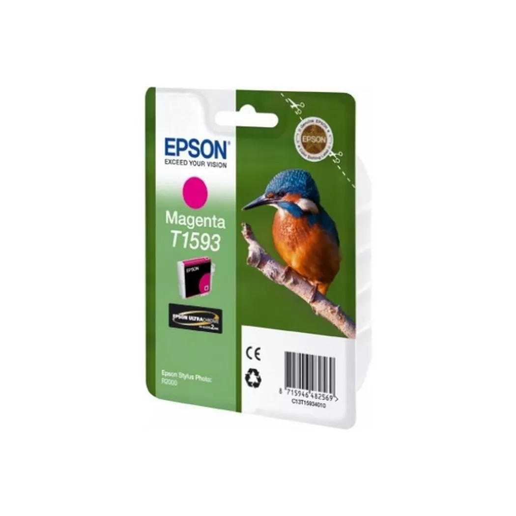 Epson – Tintenpatrone magenta T159340 Stylus Photo R2000 17ml, One Size