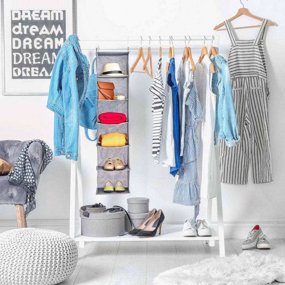 B2X Étagère suspendue Armoire 6 compartiments  