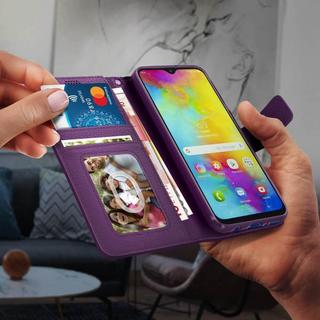 Avizar  Flip Bookcover Galaxy M20 Violett 