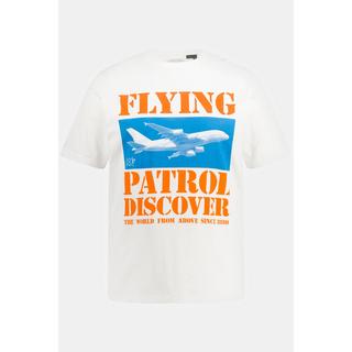 JP1880 Flying Patrol Print Halbarm T-Shirt Rundhals  