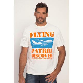 JP1880 Flying Patrol Print Halbarm T-Shirt Rundhals  