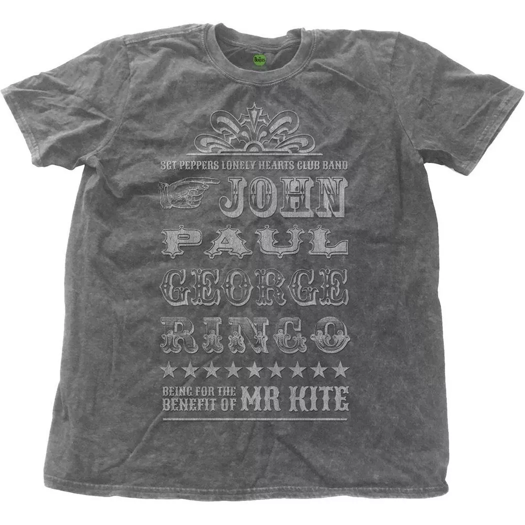The Beatles - Mr Kite TShirt, für Damen, Grau, Größe XXL