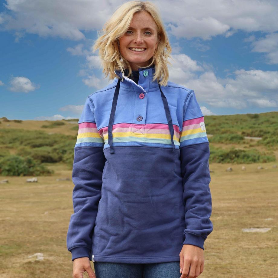 Lazy Jacks Sweatshirt  , Knopfhals  