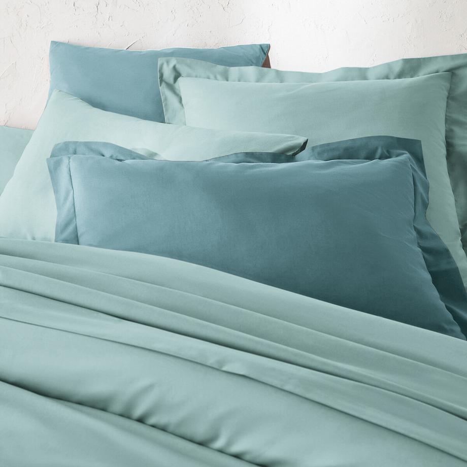 La Redoute Intérieurs Scenario Drap Plat Uni Polycoton  