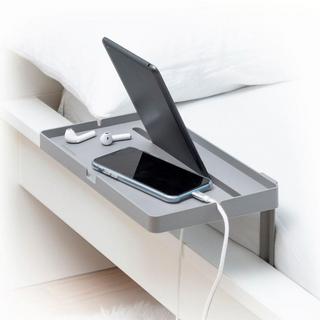 InnovaGoods Étagère de lit pour mobile et tablette - Ajustable  