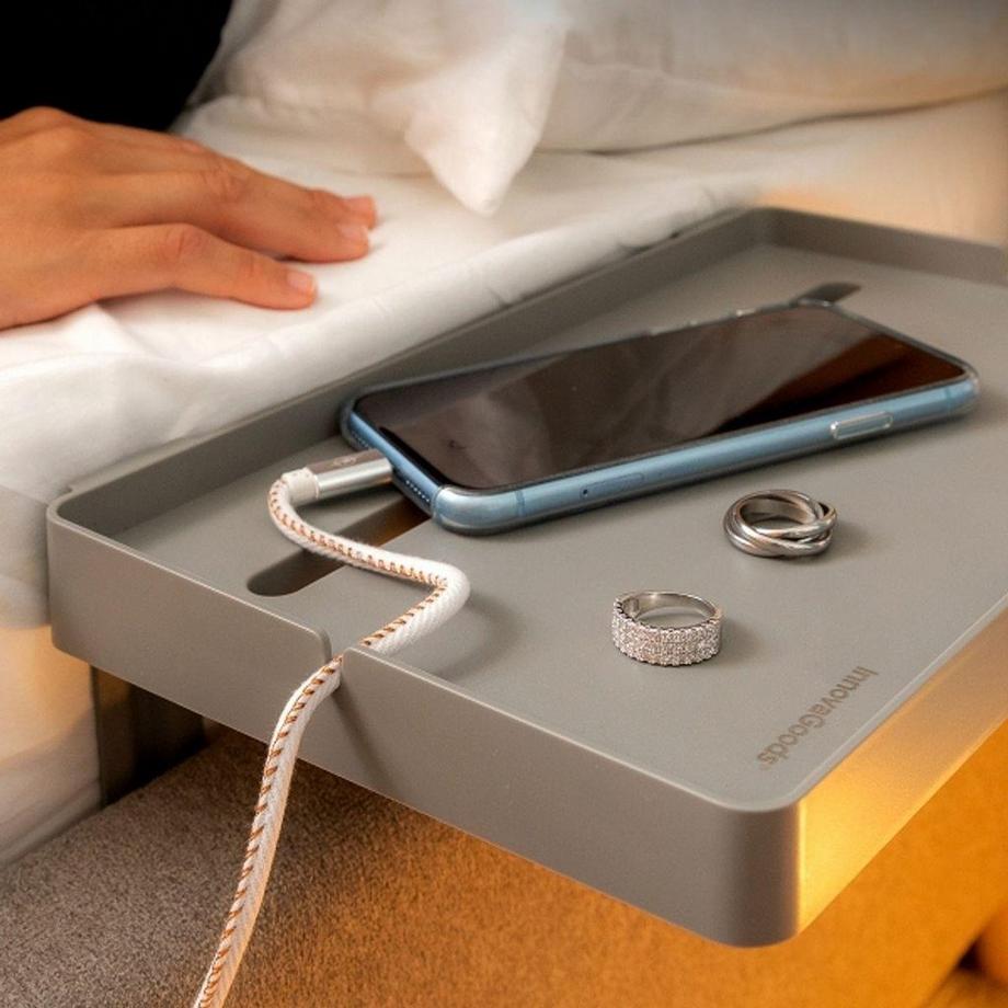 InnovaGoods Bettregal für Handy und Tablet – verstellbar  