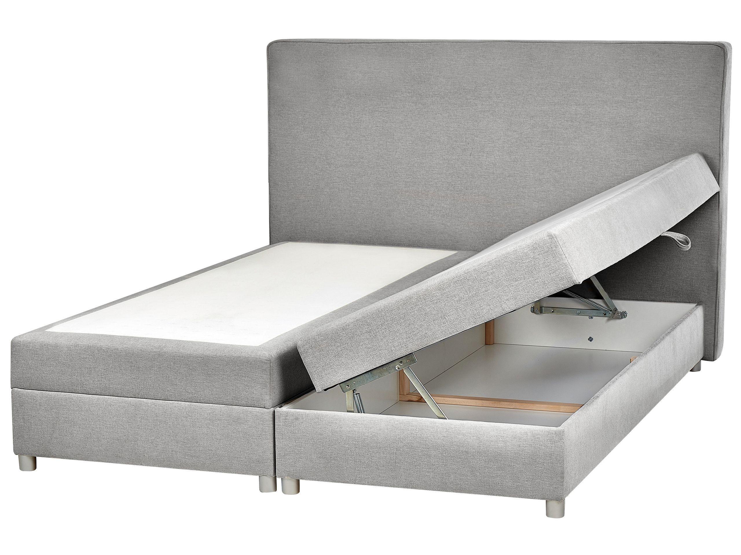 Beliani Boxspring Bett aus Polyester Modern MINISTER  