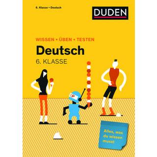 Wissen - Üben - Testen: Deutsch 6. Klasse Kein Autor Gebundene Ausgabe 