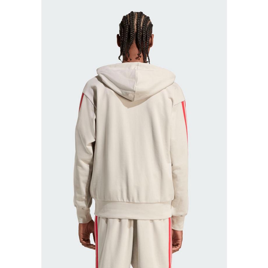 adidas  Sweat à Capuche Three Stripes French Terry Fullzip Hoodie 