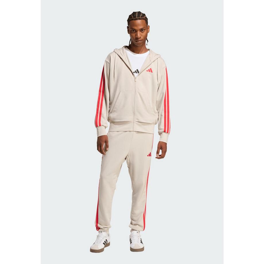 adidas  Sweat à Capuche Three Stripes French Terry Fullzip Hoodie 