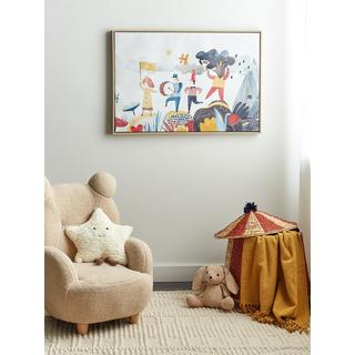 Beliani Stampa su tela en Tessuto Moderno BIBBIENA  