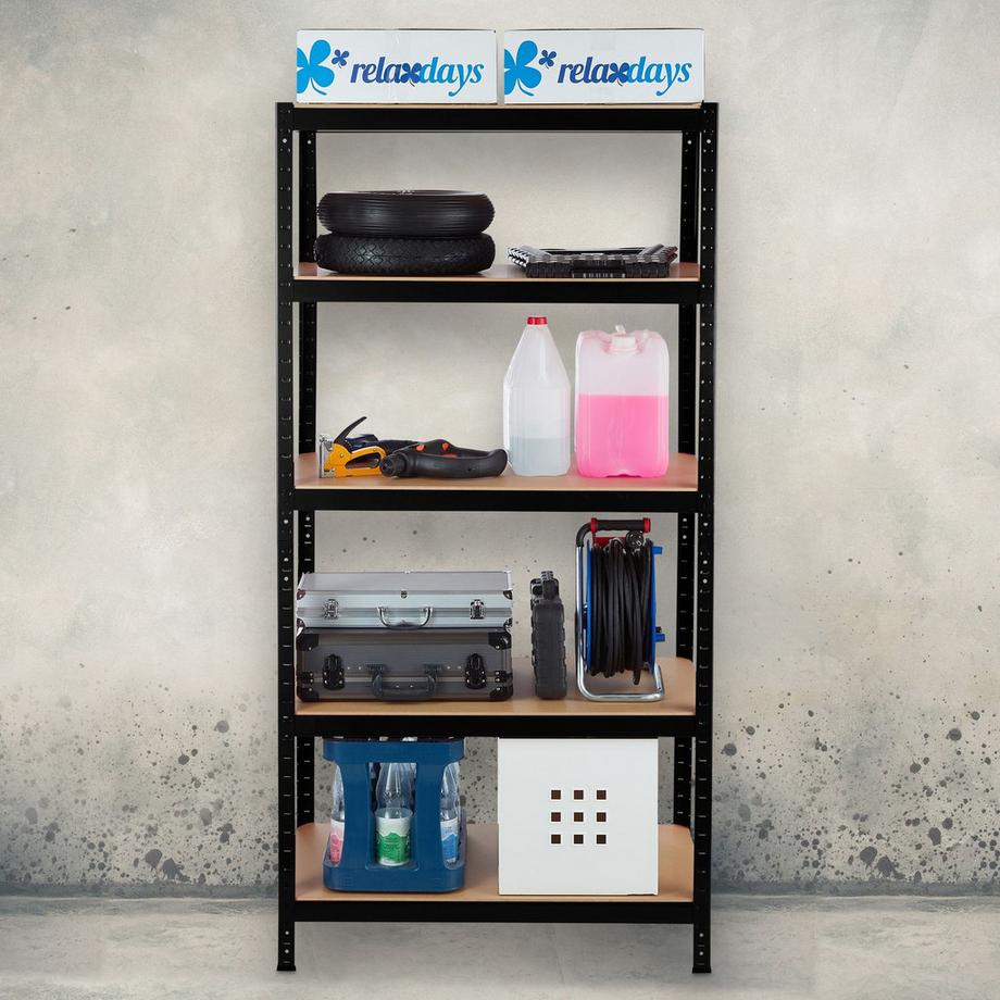 B2X Ripiano portaoggetti 1325 kg nero  