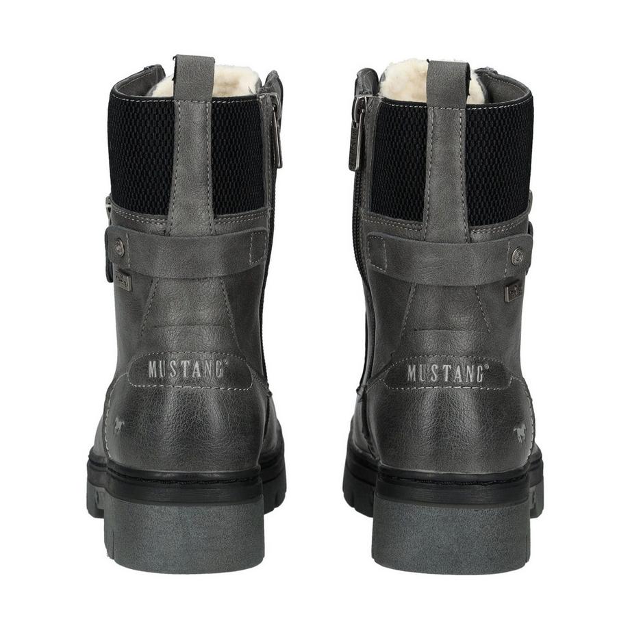 Mustang Bottines à lacets avec zip latéral  