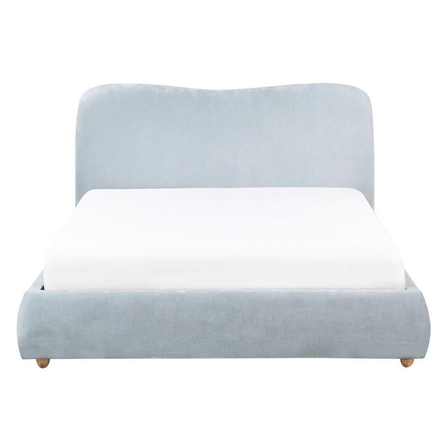 Beliani Lit ottoman en Tissu Moderne BLAGNAC  