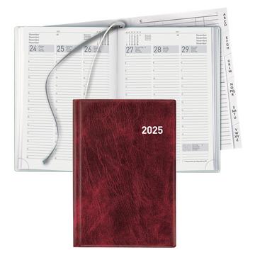 Agenda de bureau Terminia PVC - vin rouge