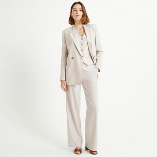 La Redoute Collections Gilet senza maniche abbottonato  