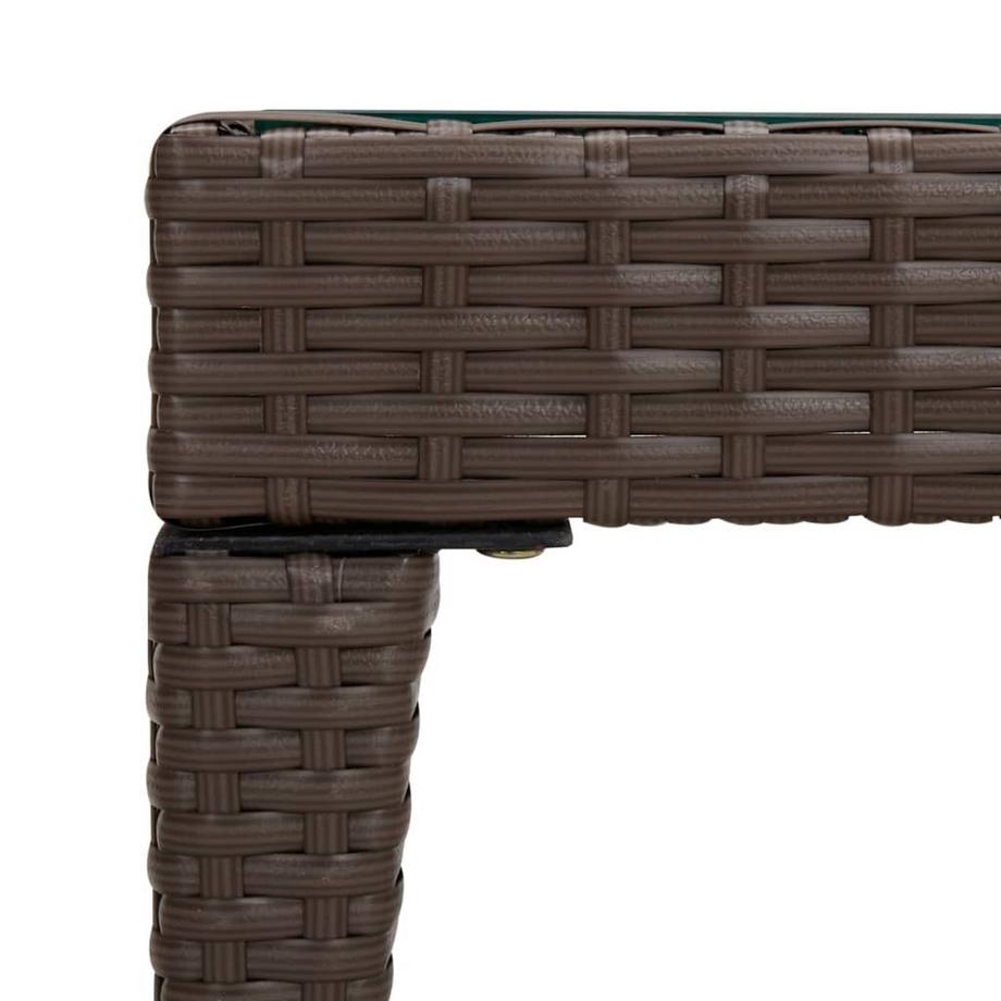 VidaXL Beistelltisch poly-rattan  