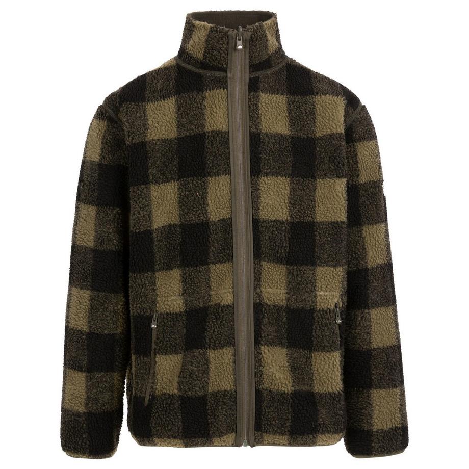 Trespass Tatsfield Veste Polaire Réversible à Carreaux  