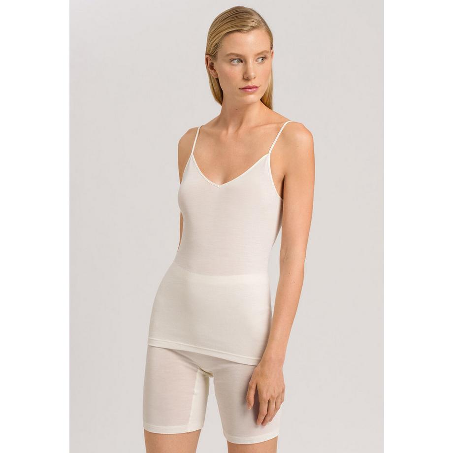 HANRO Woolen Silk Spaghetti Top  