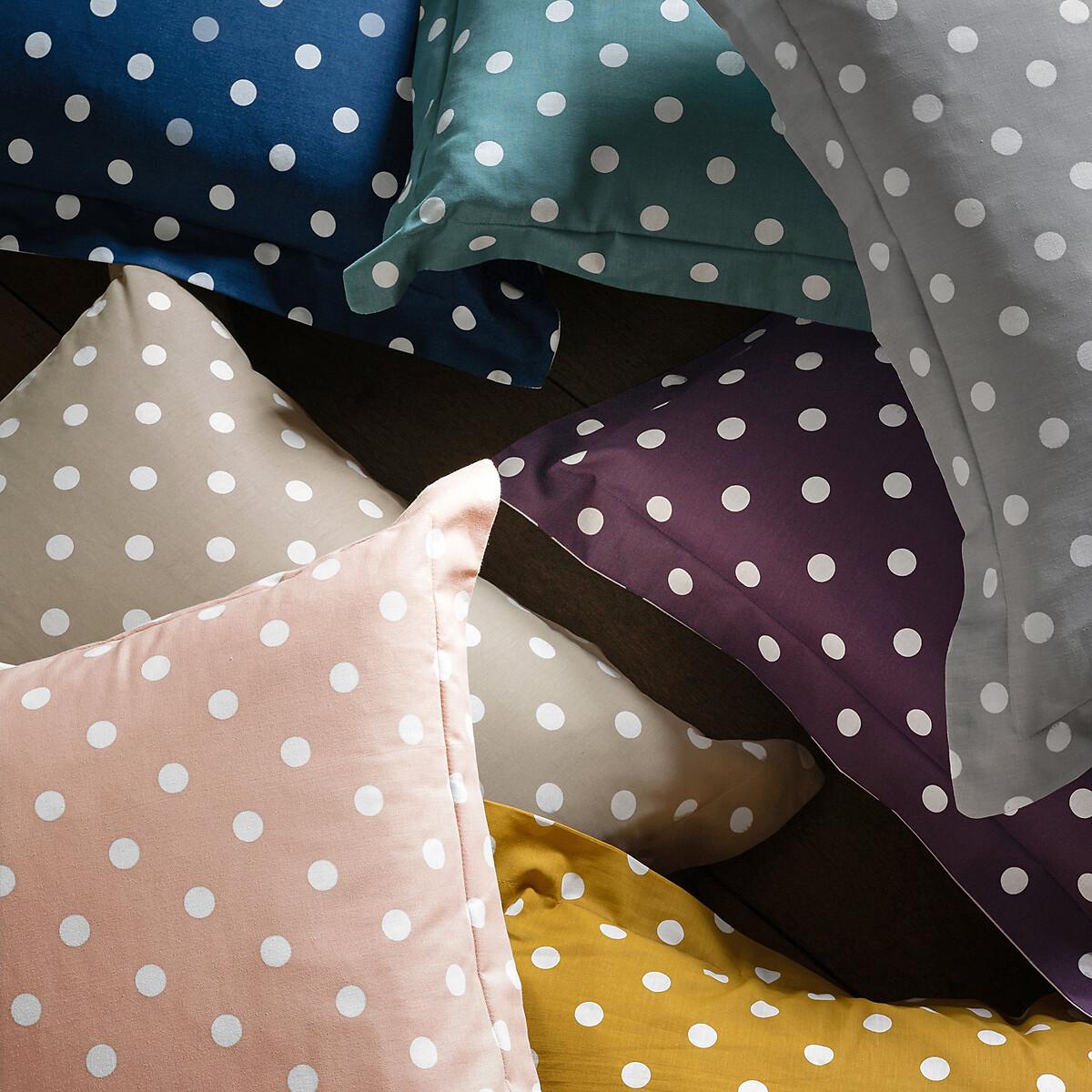 La Redoute Intérieurs Housse de couette pur coton imprimé pois  