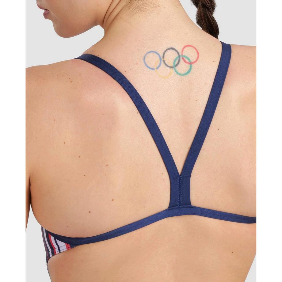 arena Marbled Einteiler Badeanzug  