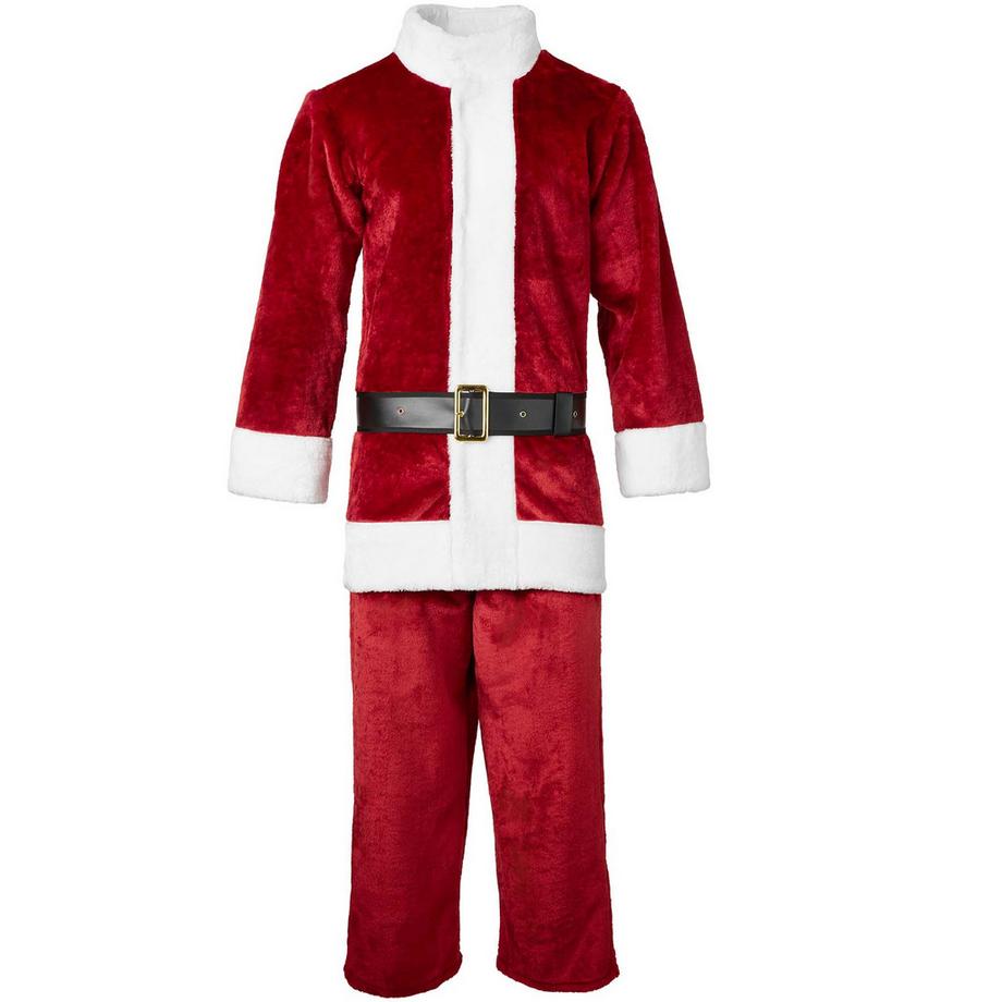Tectake  Set da Babbo Natale rosso cupo 