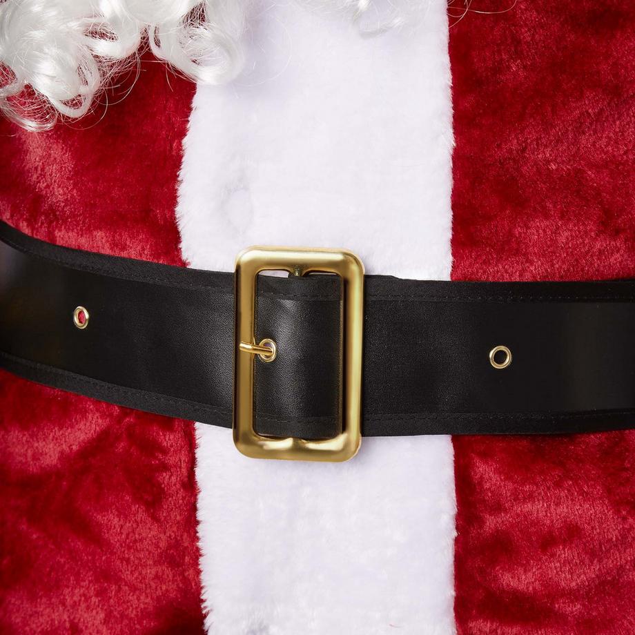 Tectake  Set de Père Noël rouge foncé 