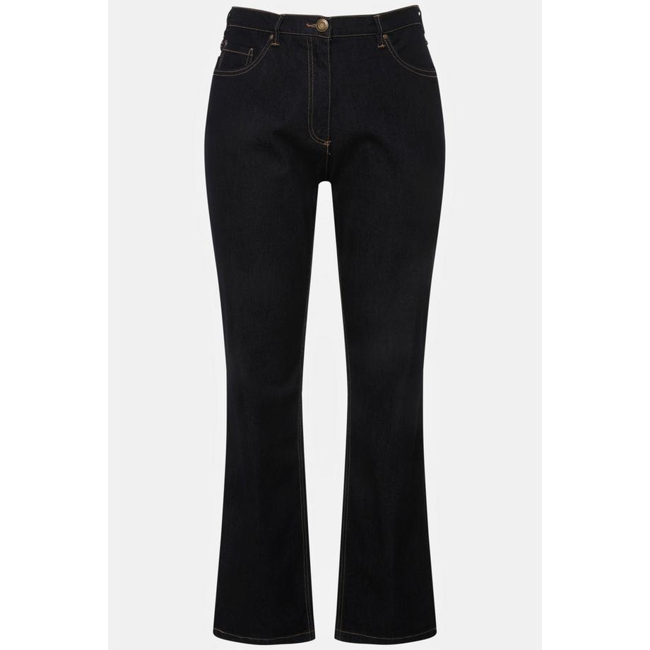 Ulla Popken Mandy Straight Leg Stretch 5-Pocket Jeans  